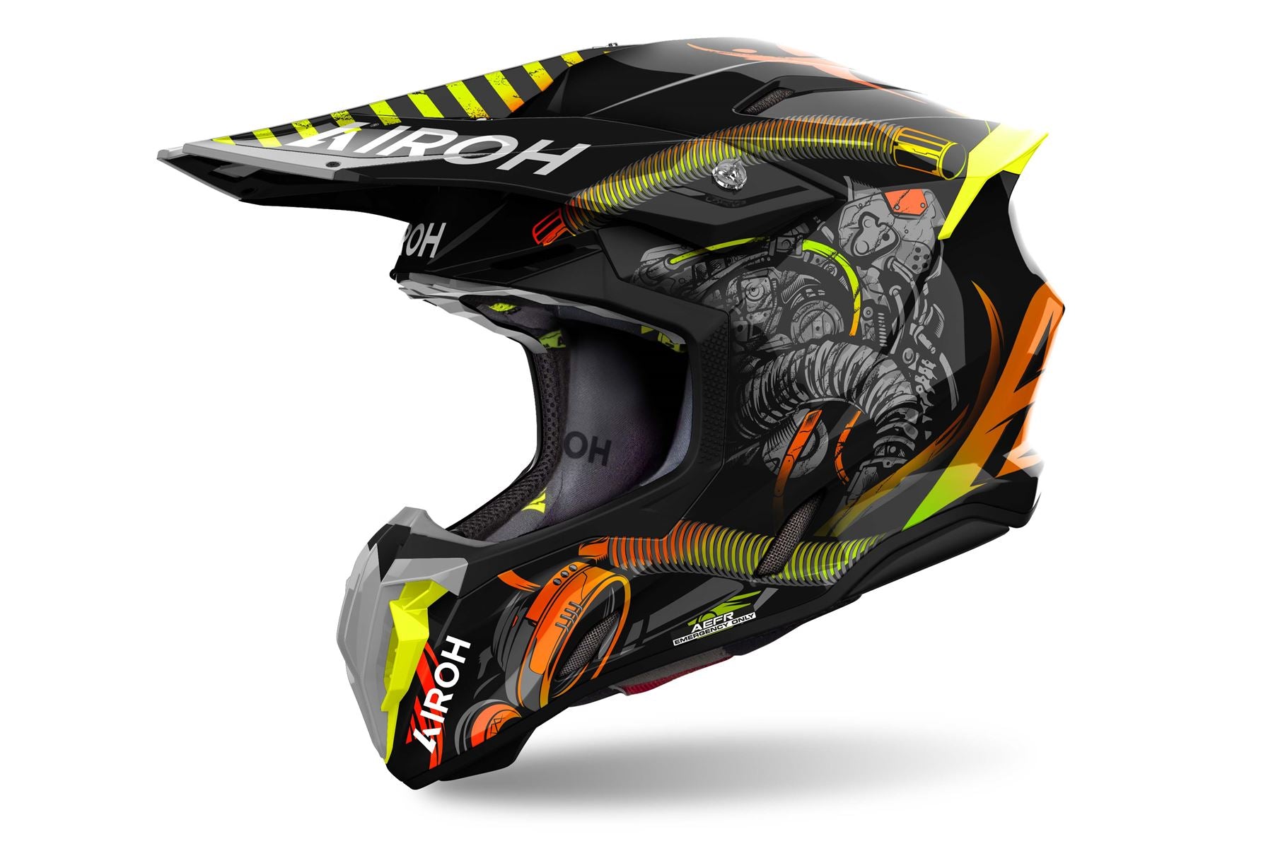 Airoh Helmet 2024 Twist 3 Toxic Gloss
